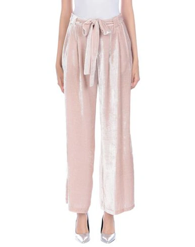 Shop Roberto Collina Casual Pants In Light Pink