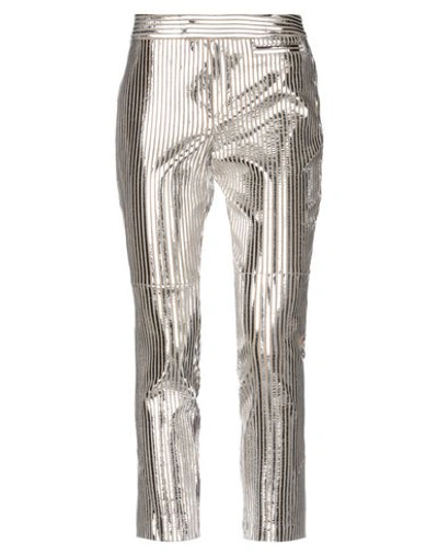 Shop Isabel Marant Pants In Silver