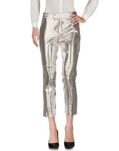 Shop Isabel Marant Pants In Silver