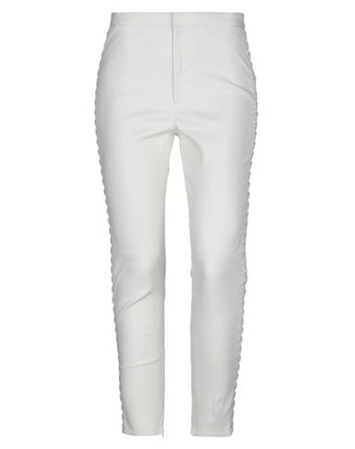 Shop Isabel Marant Casual Pants In White