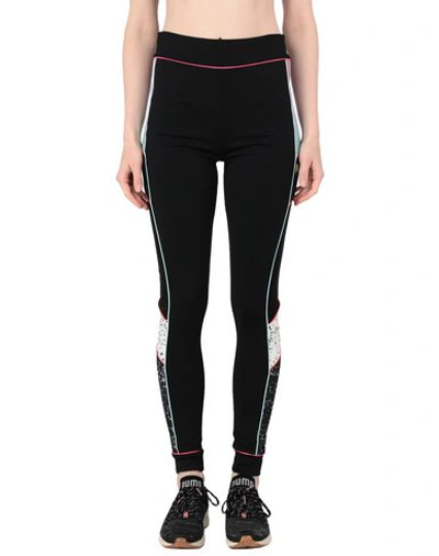 Shop Puma X Sophia Webster Puma X Sophia Tights Woman Leggings Black Size M Polyester, Elastane