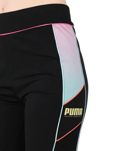 Shop Puma X Sophia Webster Puma X Sophia Tights Woman Leggings Black Size M Polyester, Elastane