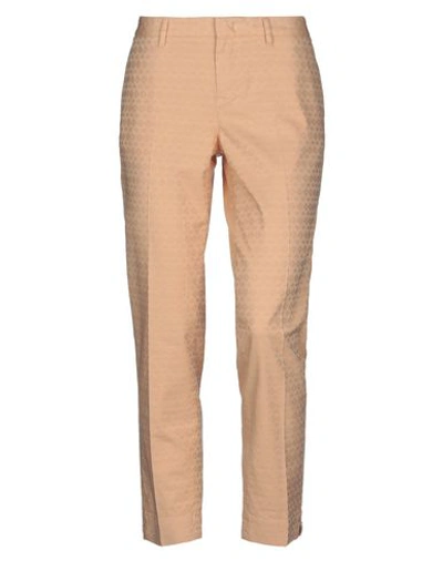 Shop Pt0w Casual Pants In Apricot
