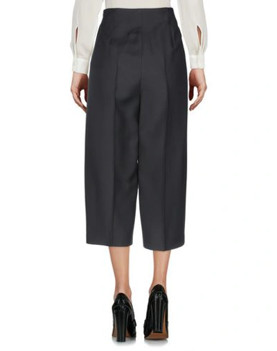 Shop Valentino Cropped Pants & Culottes In Black