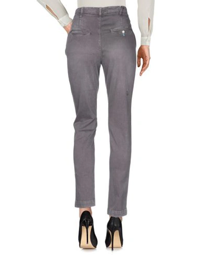Shop Monocrom Casual Pants In Lead