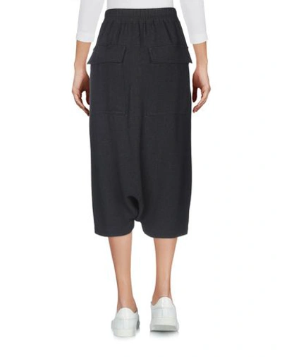 Shop Rick Owens Cropped Pants & Culottes In Black