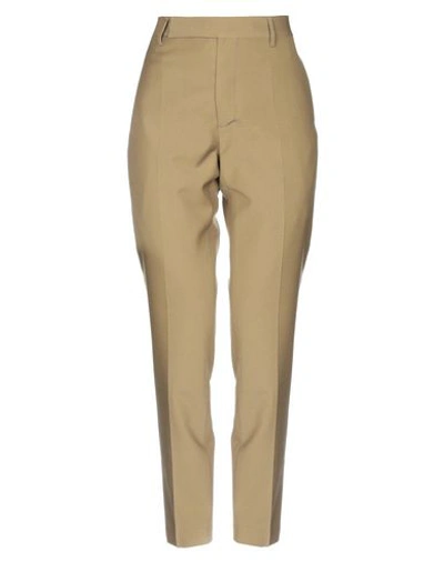 Shop Rick Owens Casual Pants In Military Green