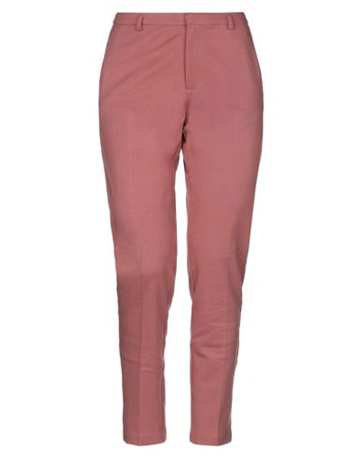 Shop Maison Scotch Casual Pants In Pastel Pink