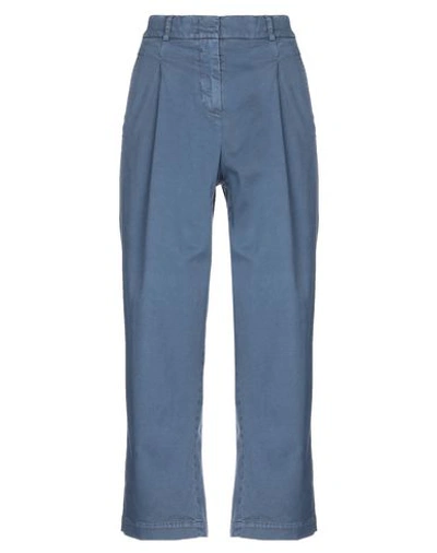 Shop Argonne Casual Pants In Slate Blue