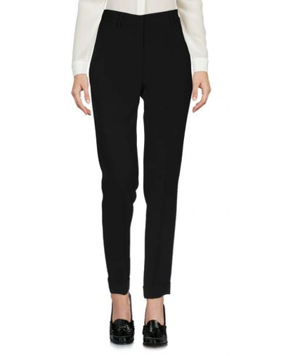 Shop Hanita Woman Pants Black Size 2 Polyester, Elastane