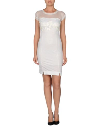 Shop Scervino Street Short Dress In White