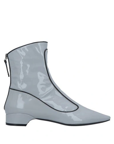 Shop Fabrizio Viti Ankle Boot In Light Grey