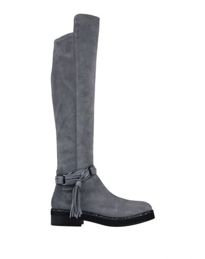 Shop Alberto Gozzi Boots In Grey