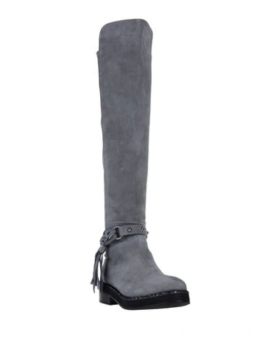 Shop Alberto Gozzi Boots In Grey