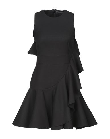 Alexander Mcqueen Short Dress In Black | ModeSens