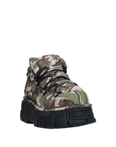Shop New Rock Sneakers In Military Green