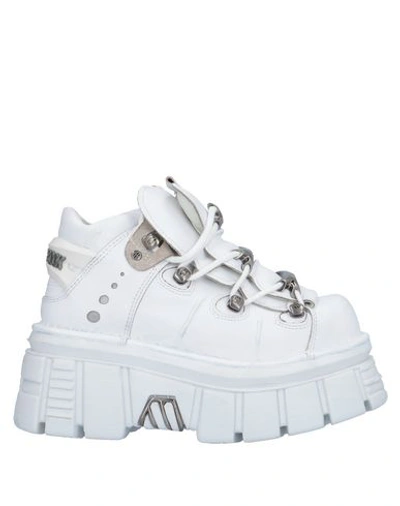 Shop New Rock Sneakers In White