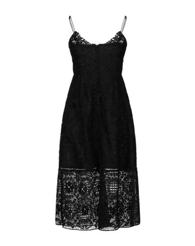 Shop Paul & Joe Sister Knee-length Dress In Black