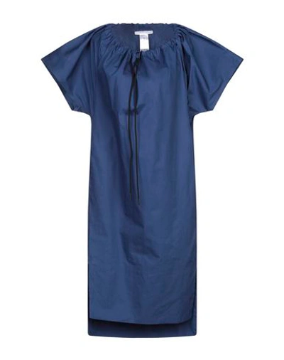 Shop Barbara Alan Knee-length Dress In Bright Blue