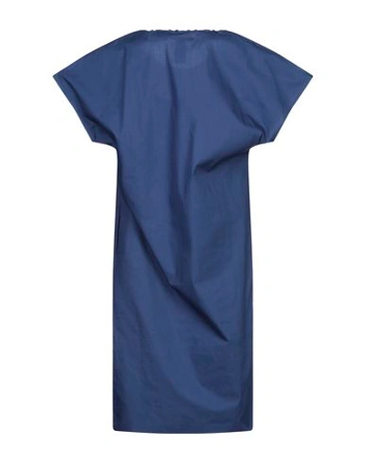Shop Barbara Alan Knee-length Dress In Bright Blue