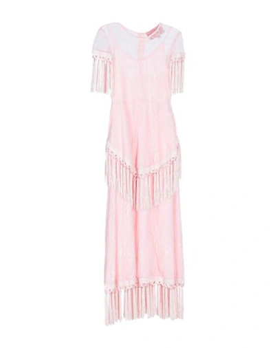 Shop Amuse Midi Dress In Pink