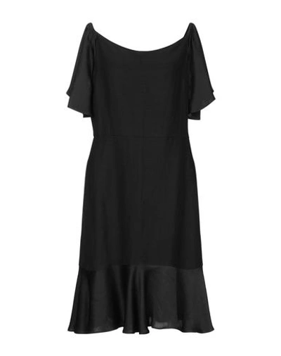 Shop Twinset Short Dresses In Black