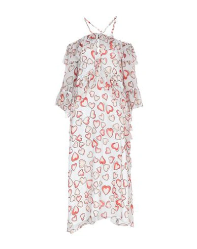 Shop Atos Lombardini Long Dress In White