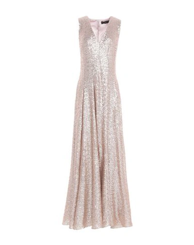 Shop Alessandro Dell'acqua Long Dress In Light Pink