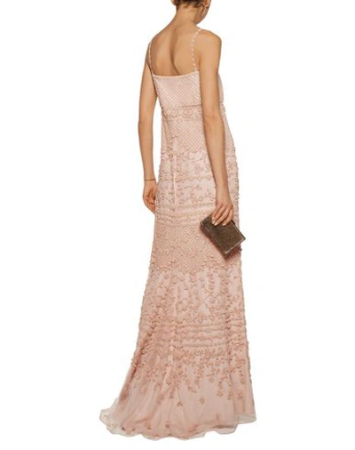 Shop Valentino Long Dress In Pink