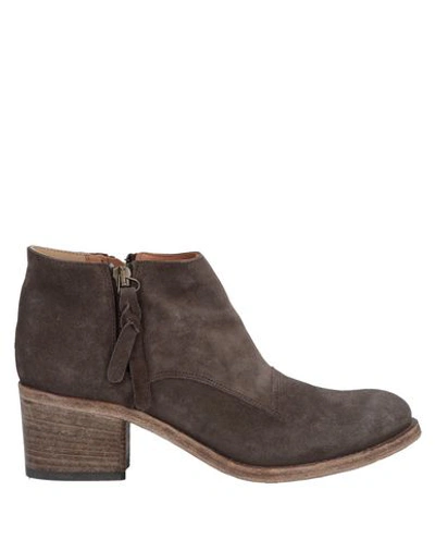 Shop Alberto Fermani Ankle Boot In Khaki