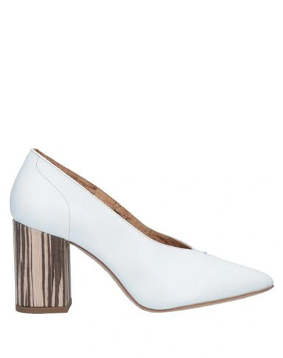 Shop Alberto Fermani Pumps In White