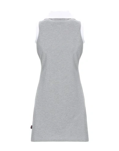 Shop Plein Sport Short Dress In Grey