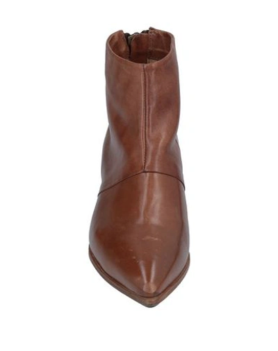 Shop Alberto Fermani Ankle Boot In Brown