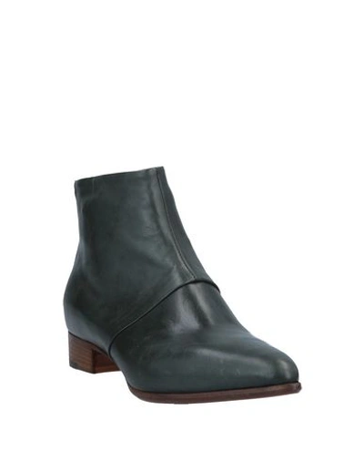 Shop Alberto Fermani Ankle Boot In Dark Green