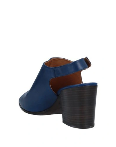 Shop Alberto Fermani Sandals In Blue