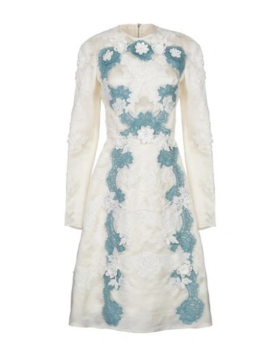 Shop Dolce & Gabbana Formal Dress In Ivory