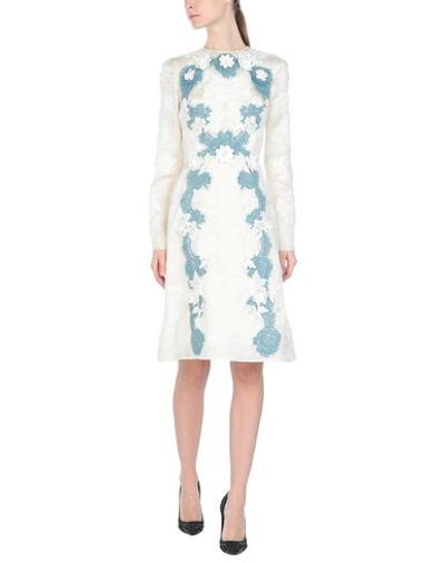 Shop Dolce & Gabbana Formal Dress In Ivory