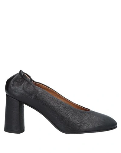 Shop Alberto Fermani Pump In Dark Brown