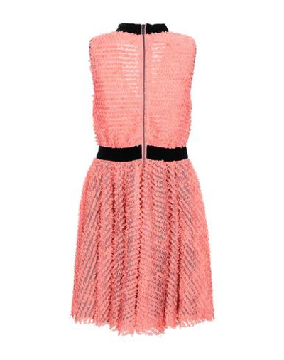 Shop Manoush Short Dress In Coral