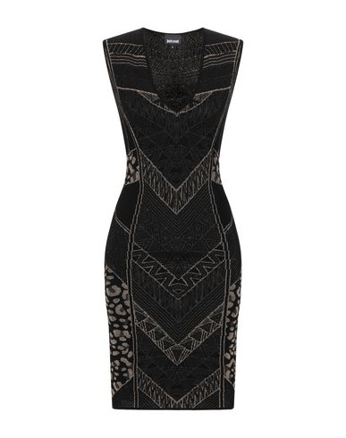 Just Cavalli Short Dress In Black | ModeSens
