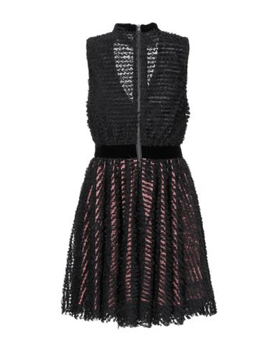 Shop Manoush Short Dress In Black