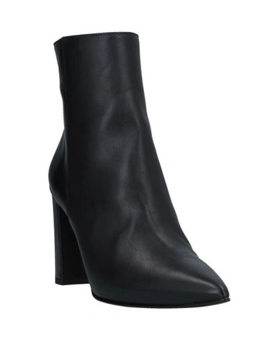 Shop Atos Lombardini Ankle Boots In Black