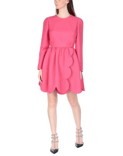 Valentino Short Dresses In Pink
