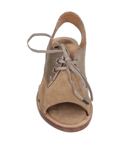 Shop Alberto Fermani Sandals In Brown