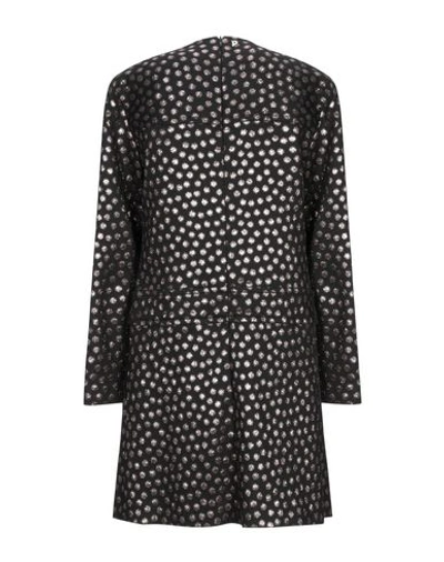 Shop Dondup Woman Mini Dress Black Size 6 Viscose, Polyester