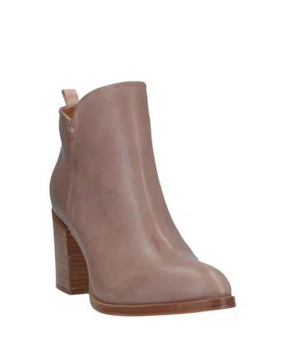 Shop Alberto Fermani Ankle Boot In Dove Grey