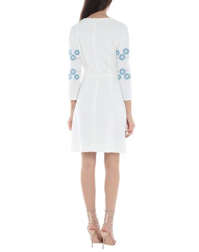 Shop Peter Pilotto Short Dress In White