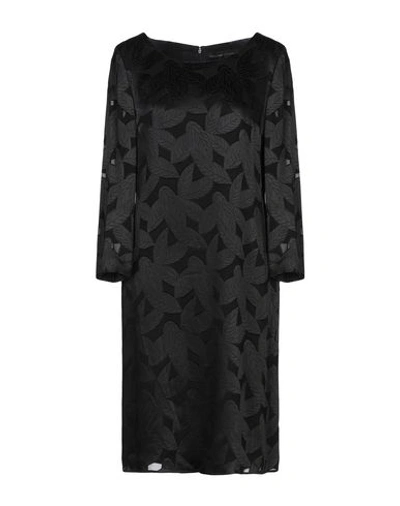 Shop Alessandro Dell'acqua Knee-length Dresses In Black