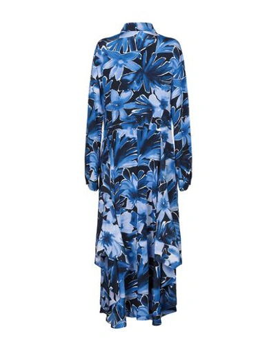 Shop Michael Kors Midi Dress In Blue