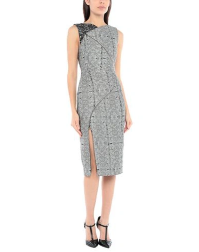 Shop Antonio Berardi Knee-length Dress In Grey